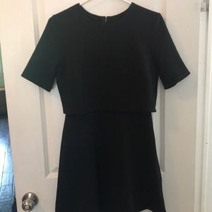Forever 21 Black textured dress